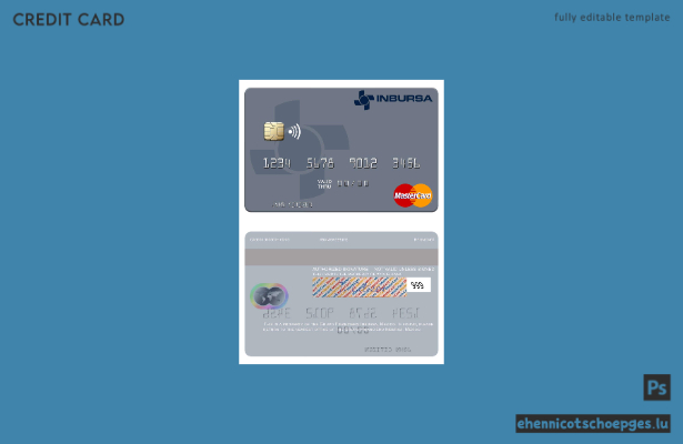 Mexiko Grupo Financiero Inbursa Mastercard Beispielvorschau